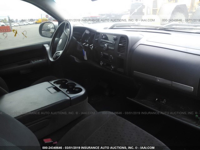 2GCEC13C471507443 - 2007 CHEVROLET SILVERADO GRAY photo 5