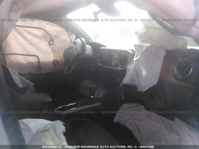 5TFRZ5CN7JX068712 - 2018 TOYOTA TACOMA ACCESS CAB/SR/SR5 WHITE photo 5