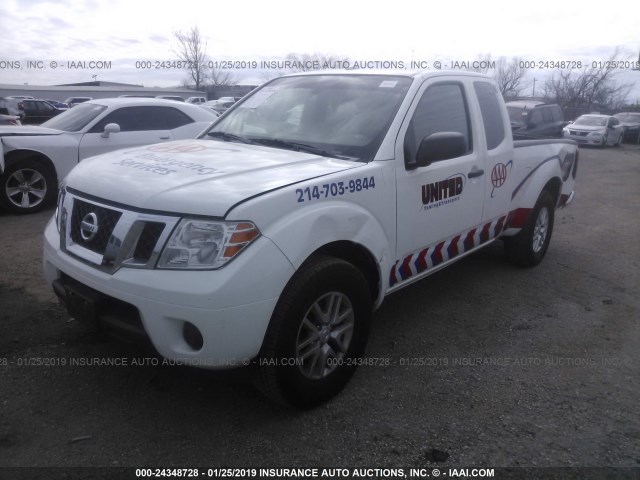 1N6AD0CU7GN746785 - 2016 NISSAN FRONTIER SV/PRO-4X WHITE photo 2