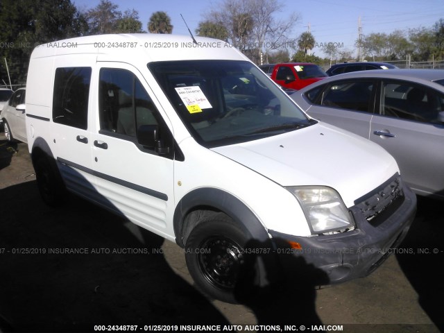 NM0LS6AN0DT152317 - 2013 FORD TRANSIT CONNECT XL WHITE photo 1