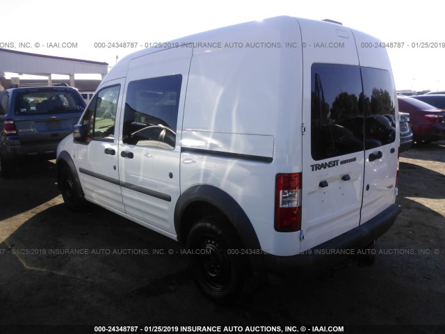 NM0LS6AN0DT152317 - 2013 FORD TRANSIT CONNECT XL WHITE photo 3