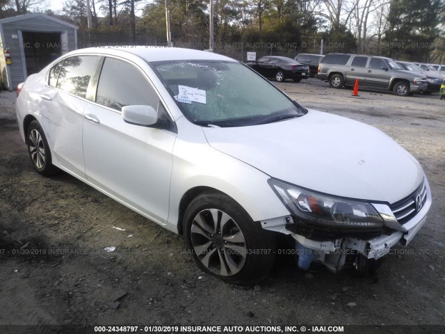 1HGCR2F31FA251596 - 2015 HONDA ACCORD WHITE photo 1