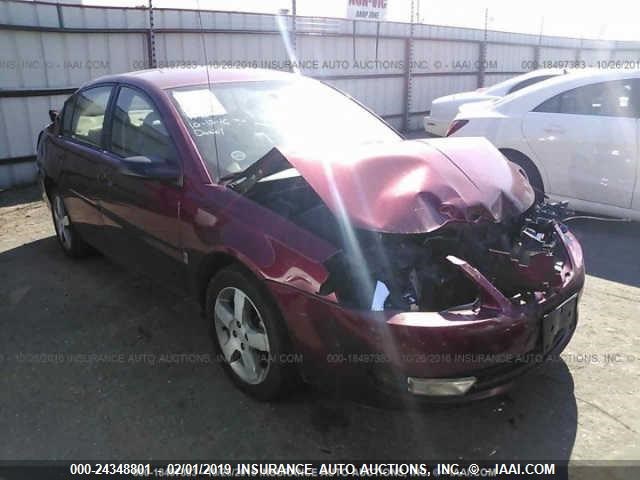 1G8AL55F57Z183093 - 2007 SATURN ION LEVEL 3 MAROON photo 1