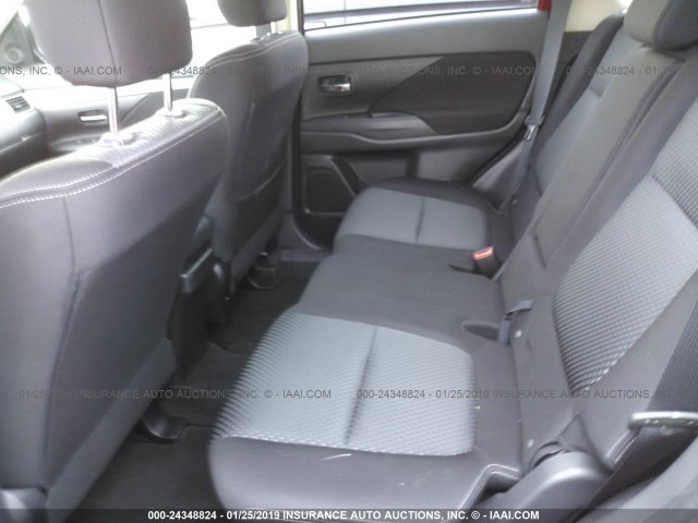 JA4AZ3A39JZ059589 - 2018 MITSUBISHI OUTLANDER SE/SEL/LE RED photo 8