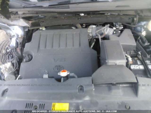 5TDKKRFH7GS127369 - 2016 TOYOTA HIGHLANDER XLE ლურჯი ფოტო 10