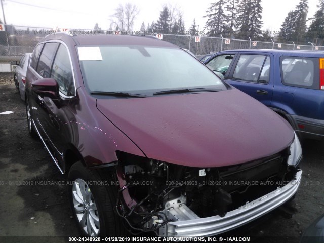 2C4RC1BG5KR566842 - 2019 CHRYSLER PACIFICA TOURING L Շագանակագույն լուսանկար 1