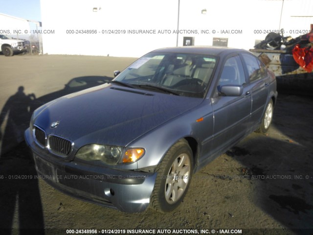 WBAAZ33445KP92639 - 2005 BMW 325 IS SULEV BLUE photo 2