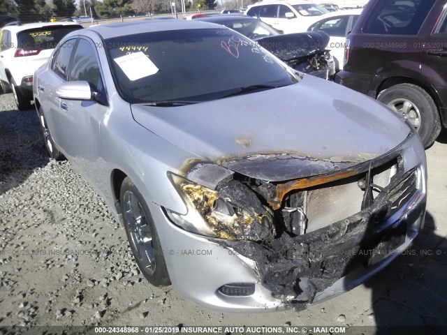 1N4AA5AP3CC839630 - 2012 NISSAN MAXIMA S/SV GRAY photo 1