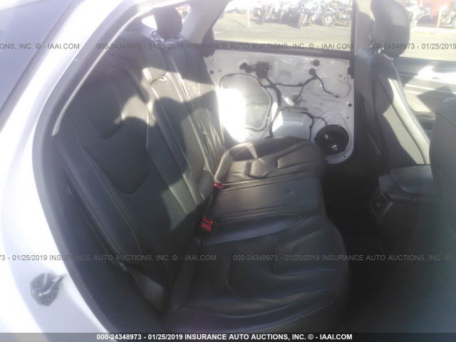 3FA6P0D95DR267483 - 2013 FORD FUSION TITANIUM WHITE photo 8