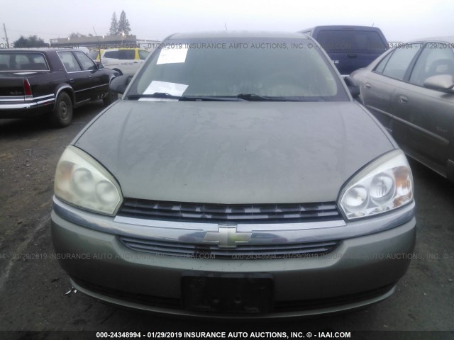 1G1ZT54865F218193 - 2005 CHEVROLET MALIBU LS GREEN photo 6