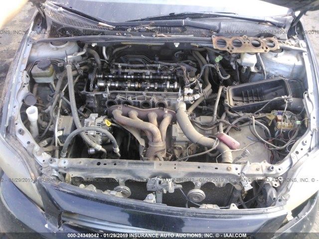 JTKDE177460067200 - 2006 TOYOTA SCION TC შავი ფოტო 10