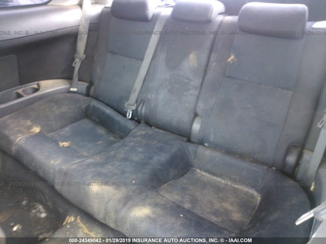 JTKDE177460067200 - 2006 TOYOTA SCION TC შავი ფოტო 8