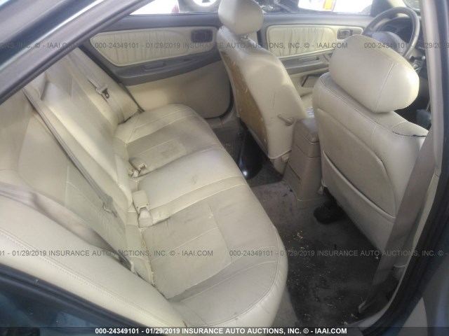 1N4DL01A21C181530 - 2001 NISSAN ALTIMA GXE/GLE/SE BLUE photo 8