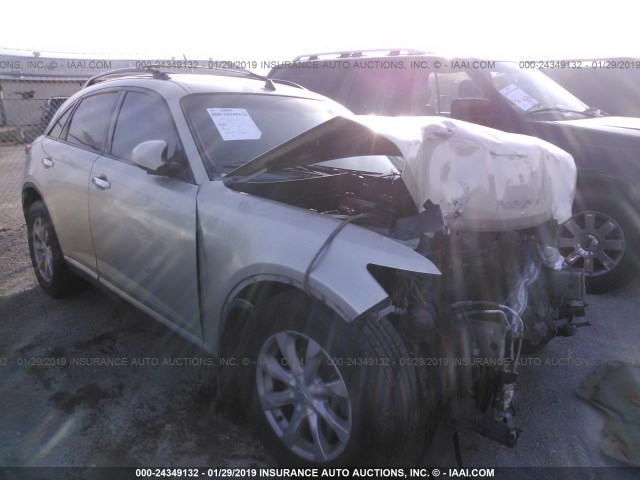 JNRAS08U36X103824 - 2006 INFINITI FX35 BEIGE photo 1