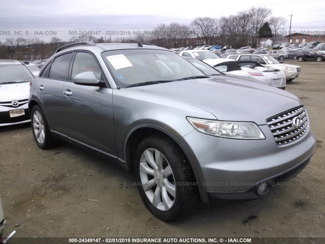 JNRBS08W93X000070 - 2003 INFINITI FX45 GRAY photo 1