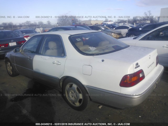 JH4KA7698SC013292 - 1995 ACURA LEGEND SE WHITE photo 3