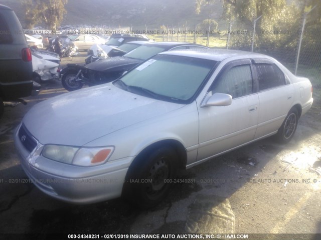 4T1BG22K71U851331 - 2001 TOYOTA CAMRY CE/LE/XLE GRAY photo 2