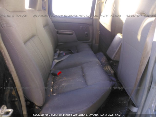 1N6ED27Y24C431863 - 2004 NISSAN FRONTIER CREW CAB XE V6 BLACK photo 8
