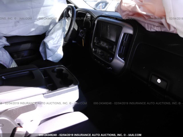 1GTR1UECXFZ377017 - 2015 GMC SIERRA C1500 SLE WHITE photo 5