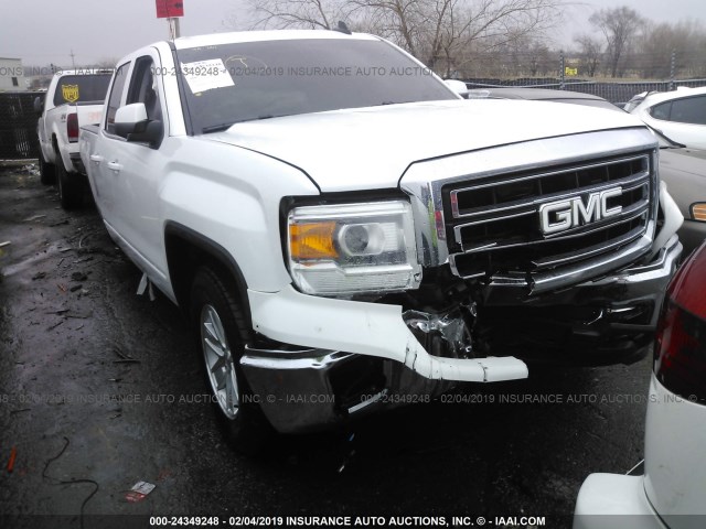 1GTR1UECXFZ377017 - 2015 GMC SIERRA C1500 SLE WHITE photo 6