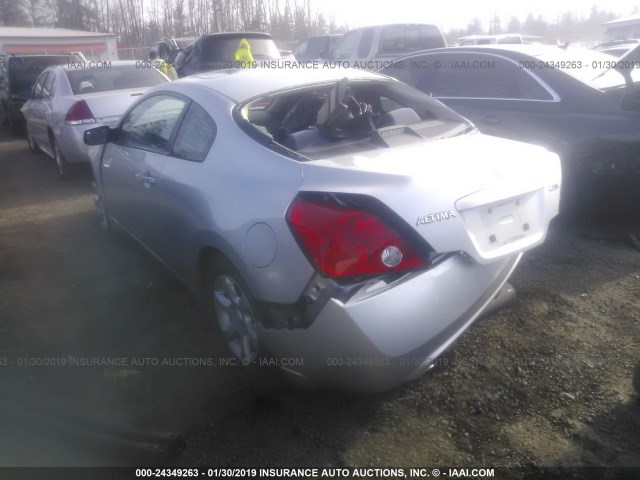 1N4AL24E38C119125 - 2008 NISSAN ALTIMA 2.5S SILVER photo 3