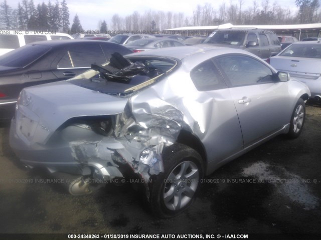 1N4AL24E38C119125 - 2008 NISSAN ALTIMA 2.5S SILVER photo 4