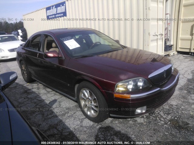 1LNHM87A21Y660656 - 2001 LINCOLN LS MAROON photo 1