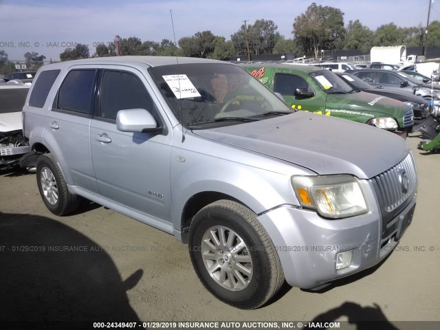 4M2CU87108KJ10247 - 2008 MERCURY MARINER PREMIER SILVER photo 1