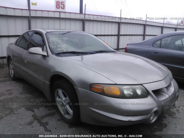 1G2HY54K024236510 - 2002 PONTIAC BONNEVILLE SLE GRAY photo 1