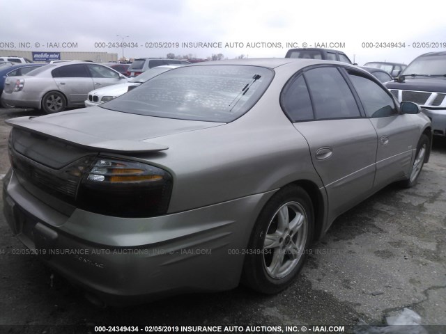 1G2HY54K024236510 - 2002 PONTIAC BONNEVILLE SLE GRAY photo 4