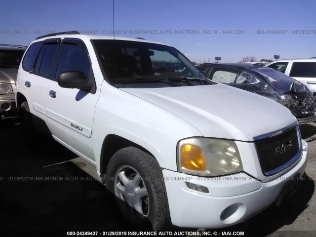 1GKDT13S042198606 - 2004 GMC ENVOY WHITE photo 1