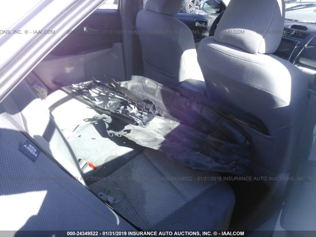 4T1BF1FK1EU406418 - 2014 TOYOTA CAMRY L/SE/LE/XLE SILVER photo 8