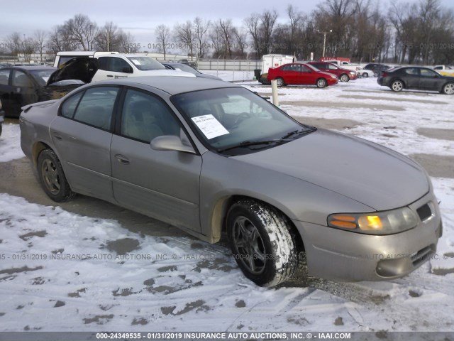 1G2HX54K024143005 - 2002 PONTIAC BONNEVILLE SE TAN photo 1