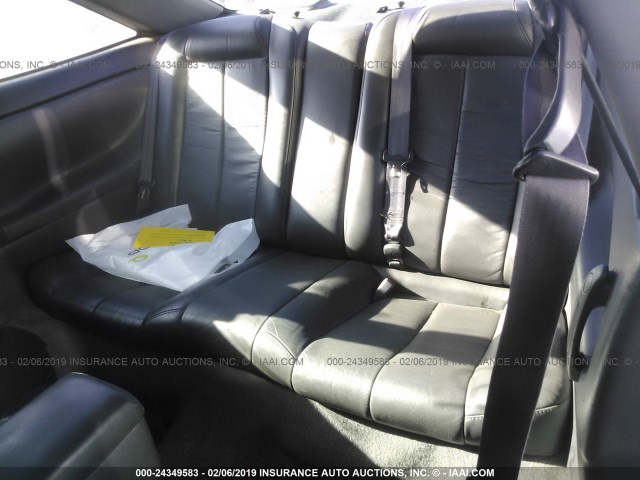 2T1CF28P62C592862 - 2002 TOYOTA CAMRY SOLARA SE/SLE SILVER photo 8