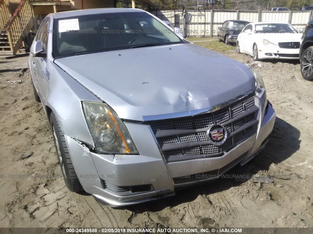 1G6DE5EGXA0108104 - 2010 CADILLAC CTS LUXURY COLLECTION SILVER photo 6