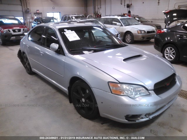 4S3BL676076200963 - 2007 SUBARU LEGACY GT LIMITED SILVER photo 1