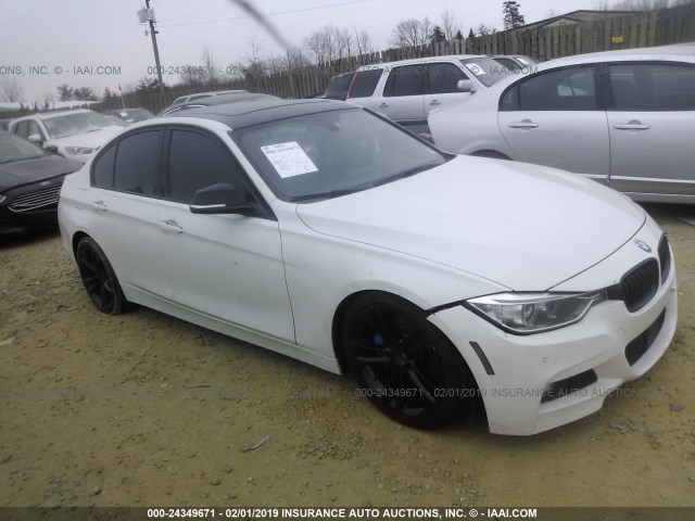 WBA3B9G55DNP39495 - 2013 BMW 335 XI WHITE photo 1