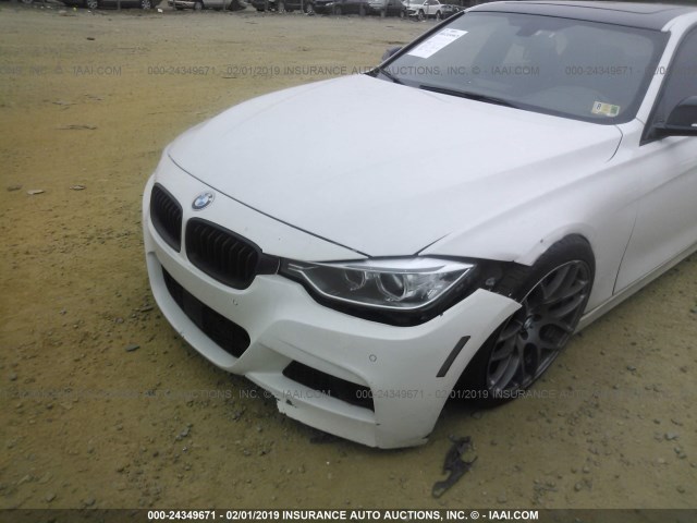 WBA3B9G55DNP39495 - 2013 BMW 335 XI WHITE photo 6