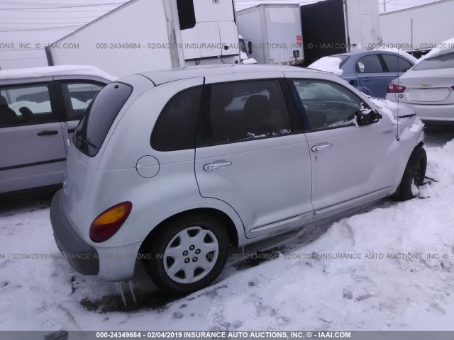 3C4FY48B12T210063 - 2002 CHRYSLER PT CRUISER CLASSIC SILVER photo 4