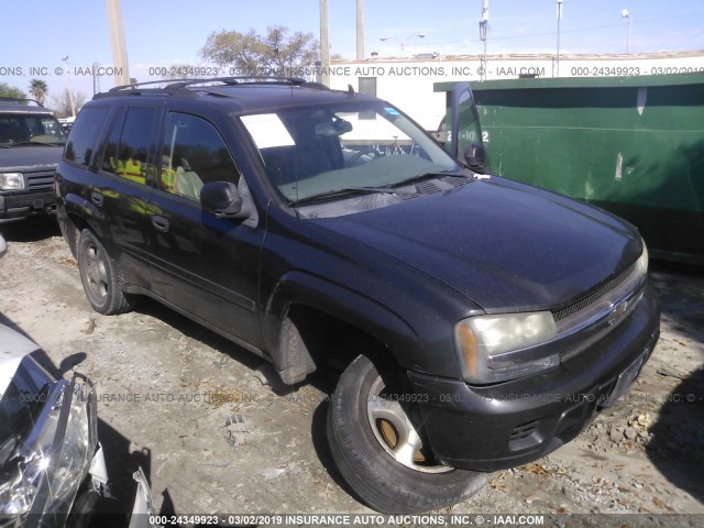 1GNDS13S072249063 - 2007 CHEVROLET TRAILBLAZER LS/LT GRAY photo 1