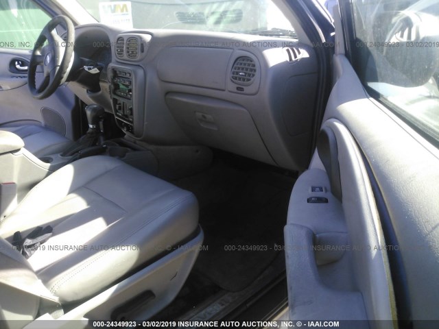 1GNDS13S072249063 - 2007 CHEVROLET TRAILBLAZER LS/LT GRAY photo 5