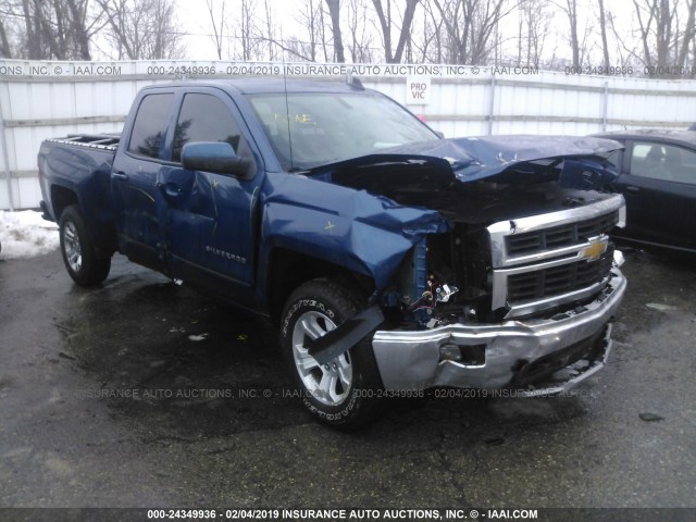 1GCVKREC0FZ268767 - 2015 CHEVROLET SILVERADO K1500 LT BLUE photo 6