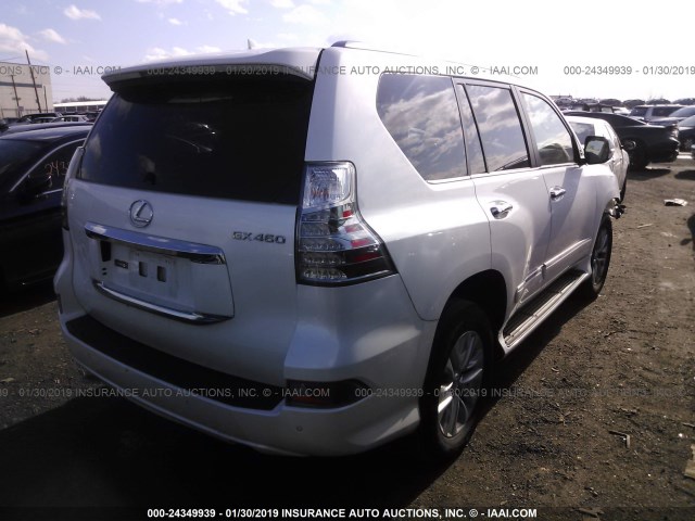 JTJBM7FX7F5100373 - 2015 LEXUS GX WHITE photo 4