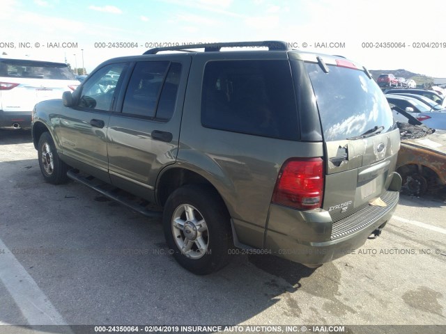 1FMZU63KX4UA72653 - 2004 FORD EXPLORER XLT/XLT SPORT/NBX Vert photo 3