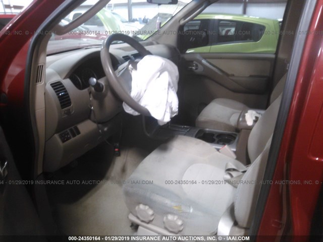 5N1AR18U36C667722 - 2006 NISSAN PATHFINDER LE/SE/XE MAROON photo 5