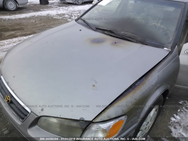 4T1BG22K6YU655715 - 2000 TOYOTA CAMRY CE/LE/XLE 金色 照片 6