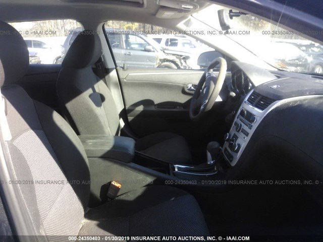 1G1ZC5E10BF364327 - 2011 CHEVROLET MALIBU 1LT BLACK photo 5