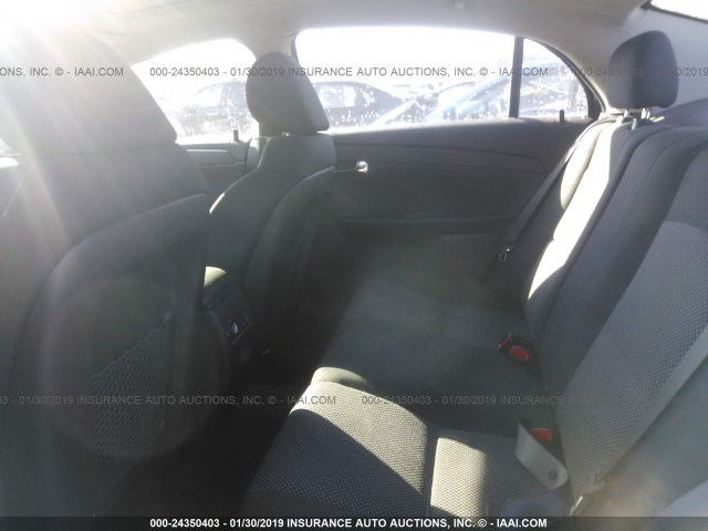 1G1ZC5E10BF364327 - 2011 CHEVROLET MALIBU 1LT BLACK photo 8
