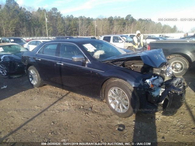 2C3CCACG3CH309954 - 2012 CHRYSLER 300 LIMITED Dark Blue photo 1