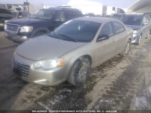 1C3EL56R76N203032 - 2006 CHRYSLER SEBRING TOURING GOLD photo 2